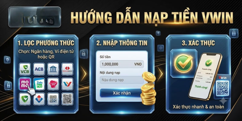 Hướng Dẫn Chi Tiết Cách Nạp Tiền Vwin Từng Bước